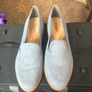Dr. Scholl's Light Blue Slip-On Loafers